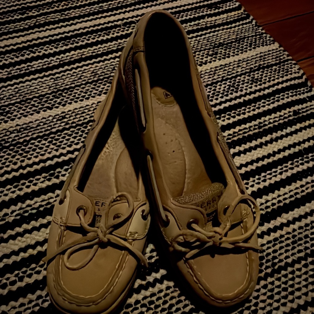 Sperry Women's Beige Loafers
